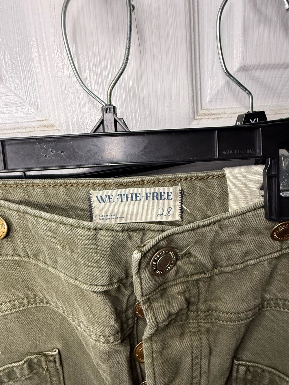Free people olive Sz 28 guc - Picture 4 of 4
